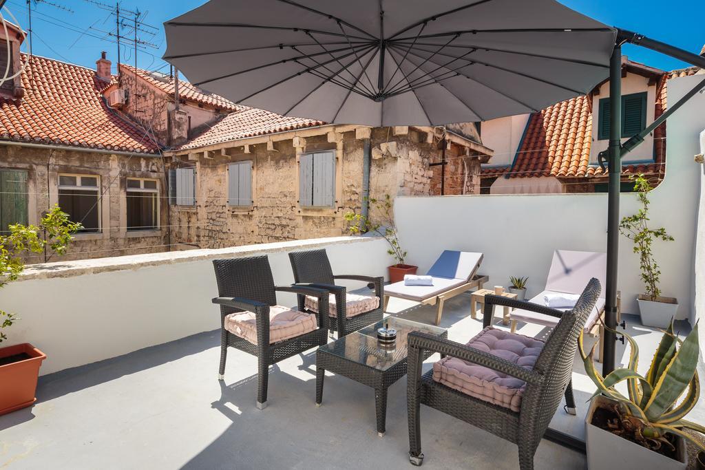 Cindro Apartment With Terrace Split Exterior foto